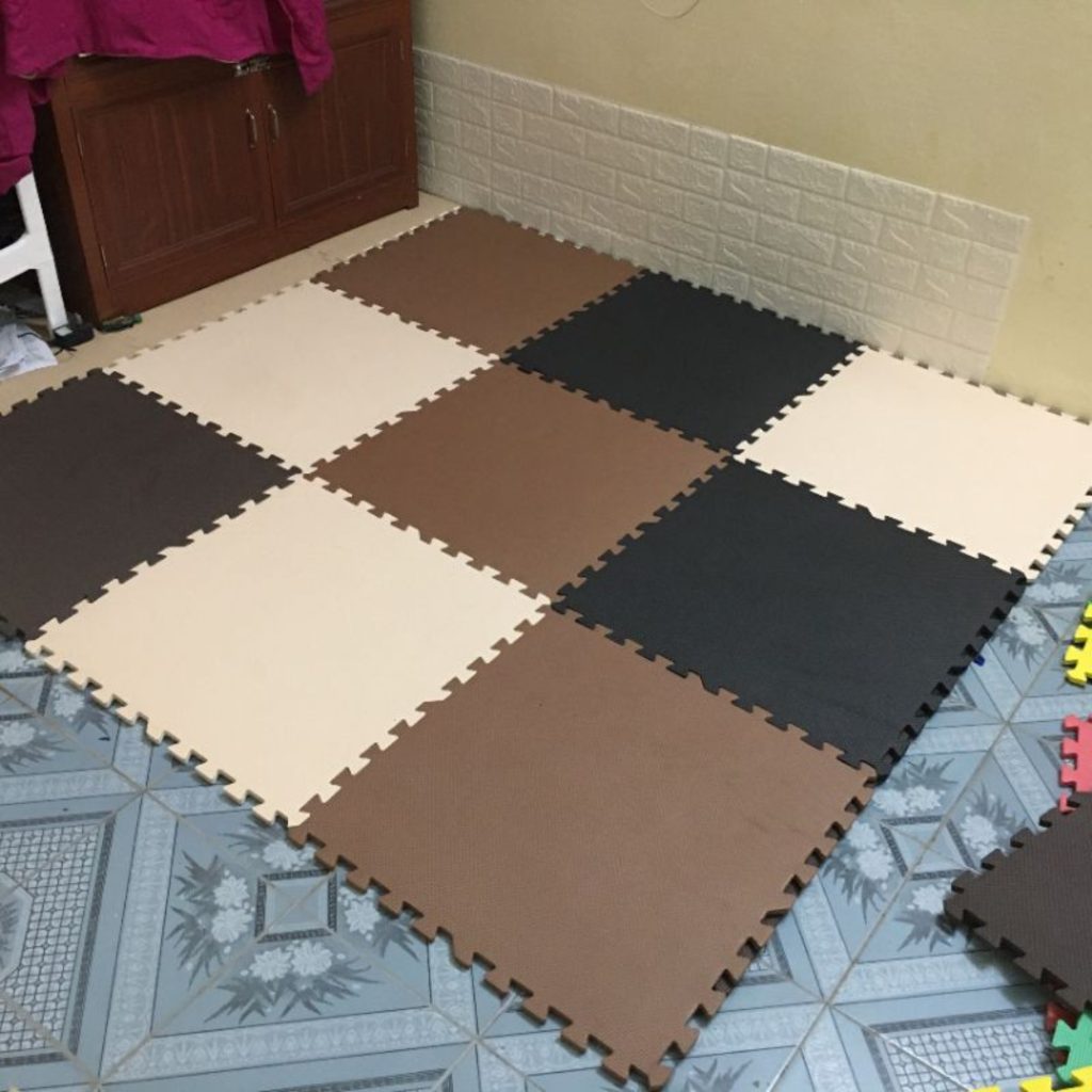 Thảm Xốp Ghép Sàn Phòng Khách